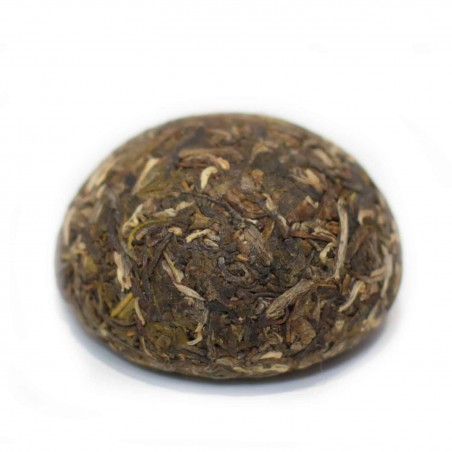 Žaliojo PU-ERH plokštė, 100 g, tuocha forma, 2020 m