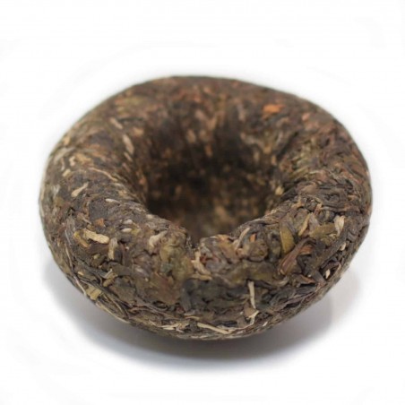 Žaliojo PU-ERH plokštė, 100 g, tuocha forma, 2020 m