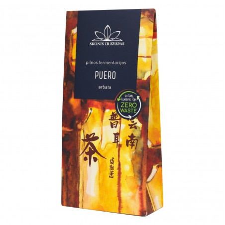 Pilnos fermentacijos Pu-erh arbata, 80g | Skonis ir kvapas